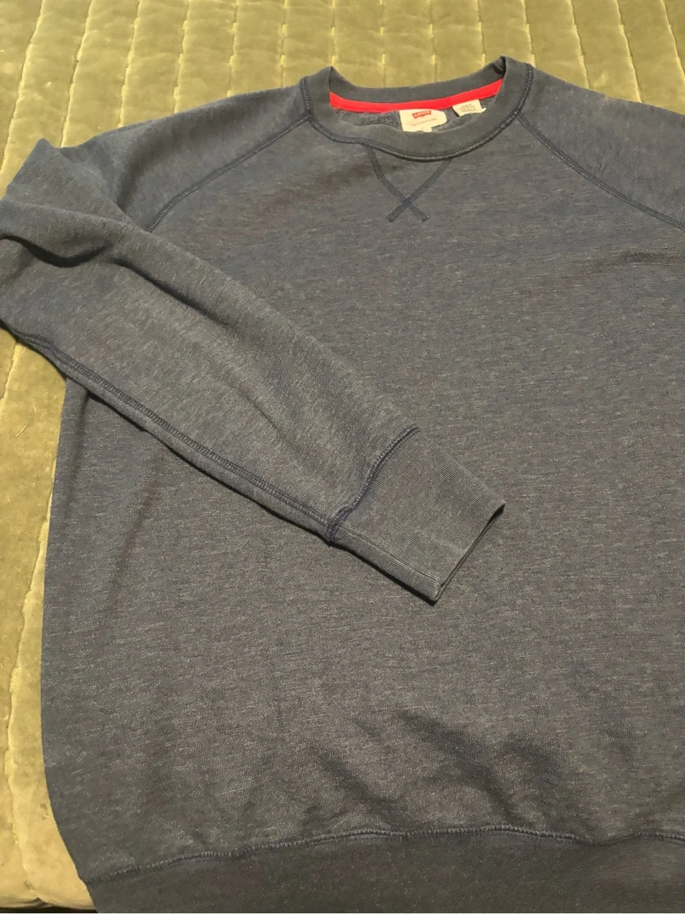 Levi's Heather Navy Crewneck Sweatshirt